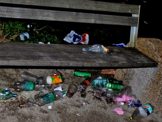 Ljutomer: Po maturantski paradi ostali le kupi smeti